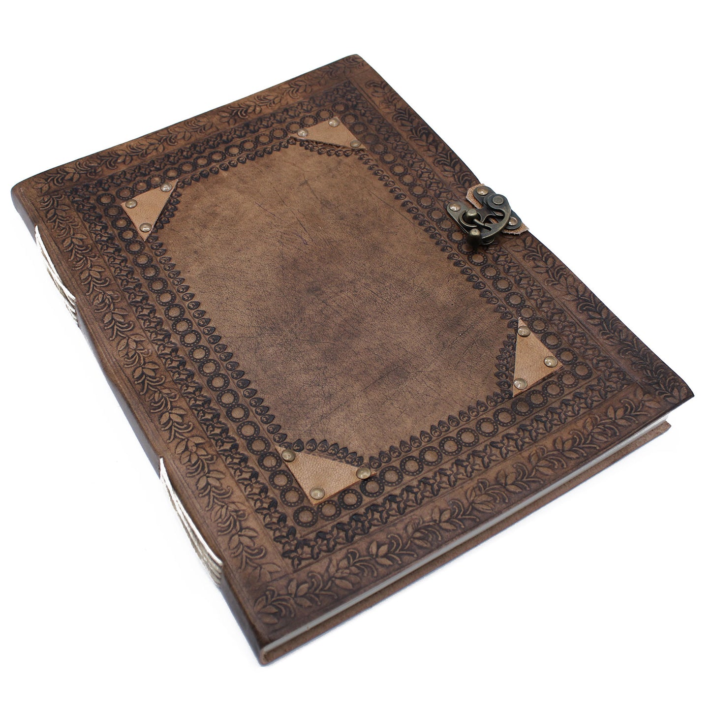 Huge Customizable Visitor Leather Book 10x13 (200 pages)