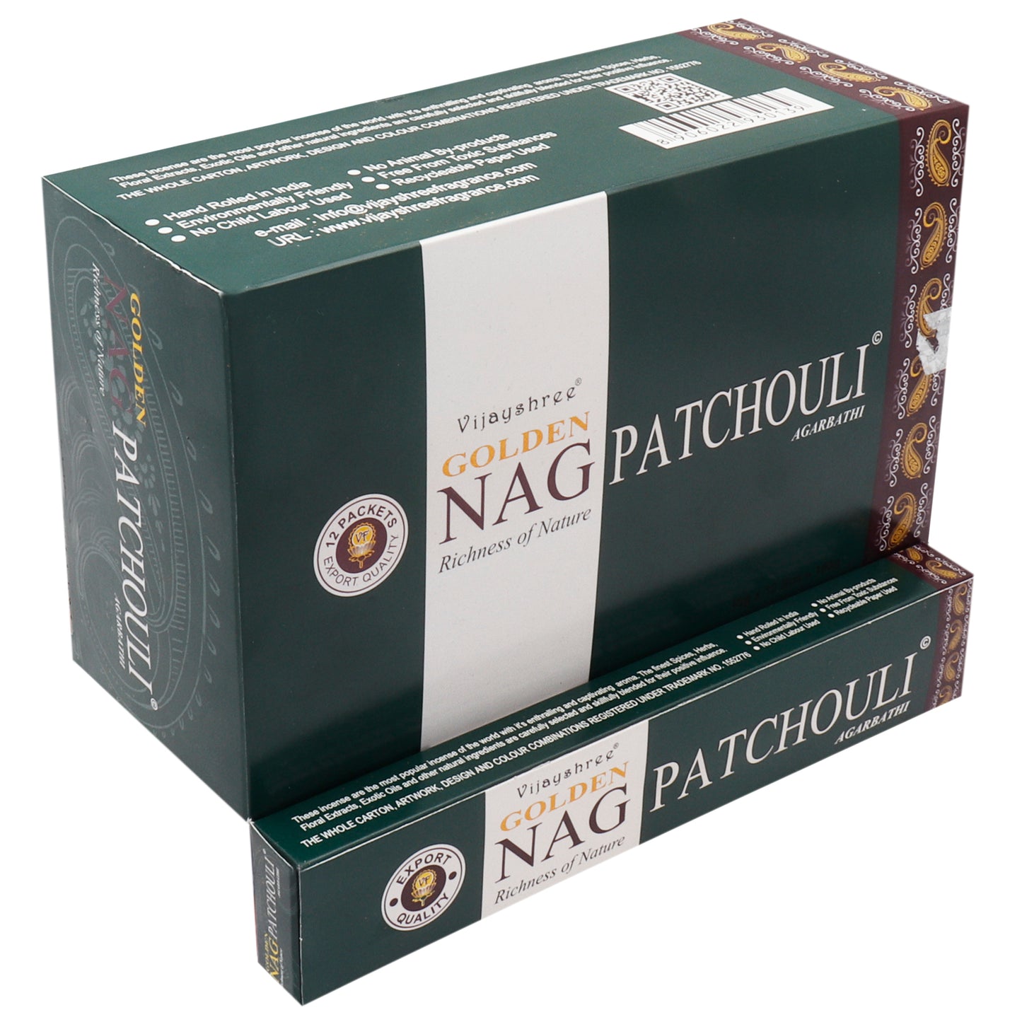 Encens Golden Nag - Patchouli