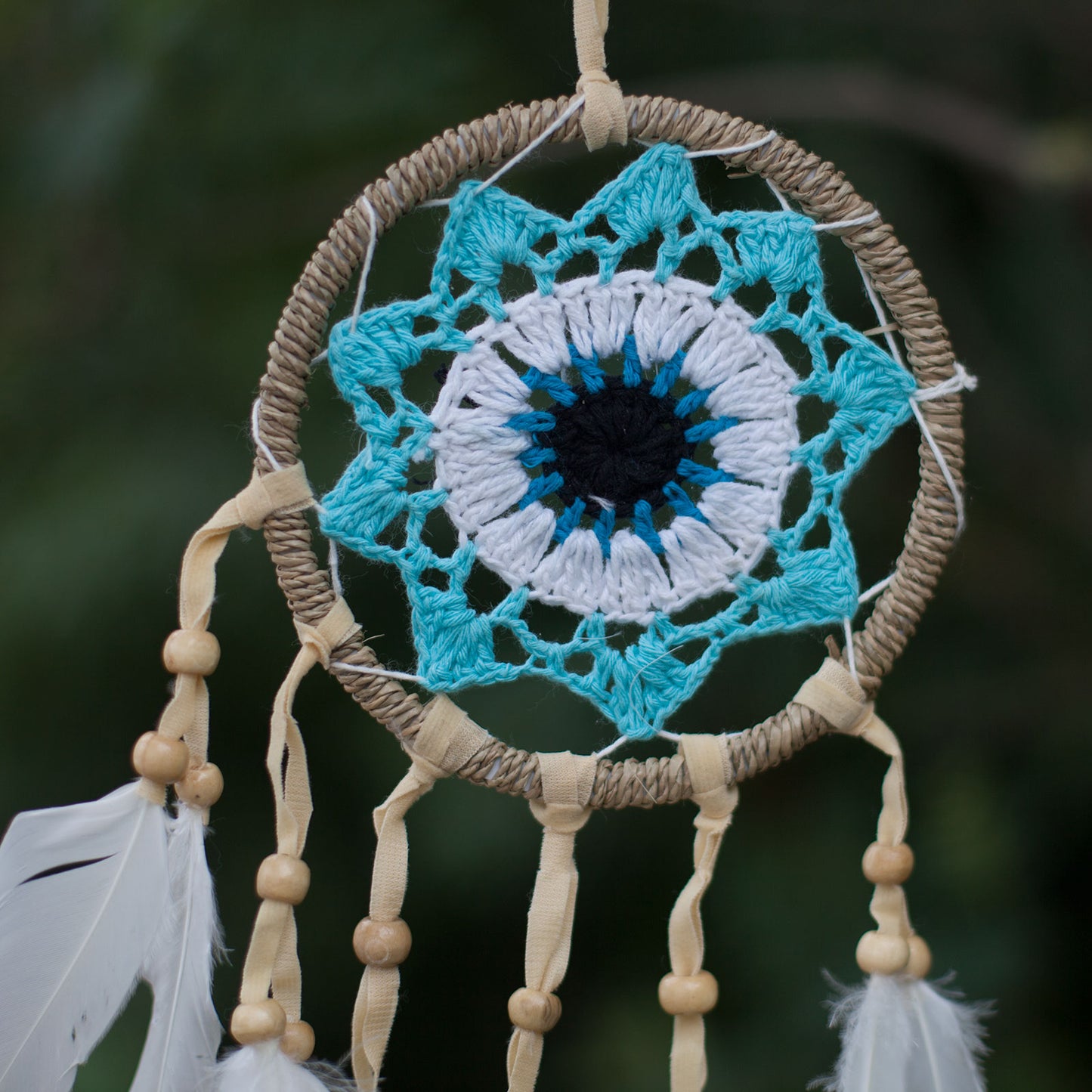 Atrapasueños-Macramé Azul12cm (Colores Surtidos)