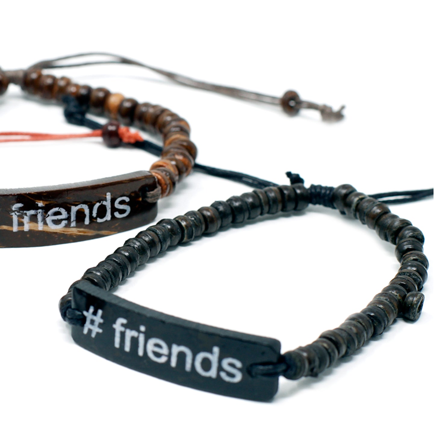 Bracelets à slogan Coco - #Amis