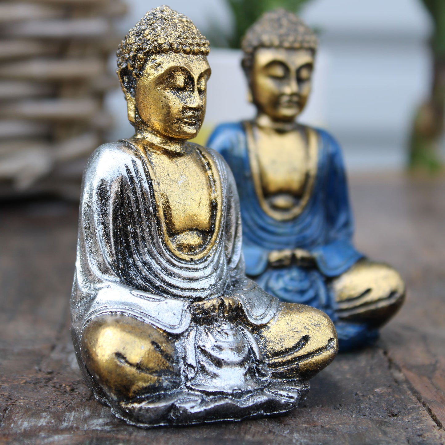 Mini Golden Buddha (Assorted Colors)