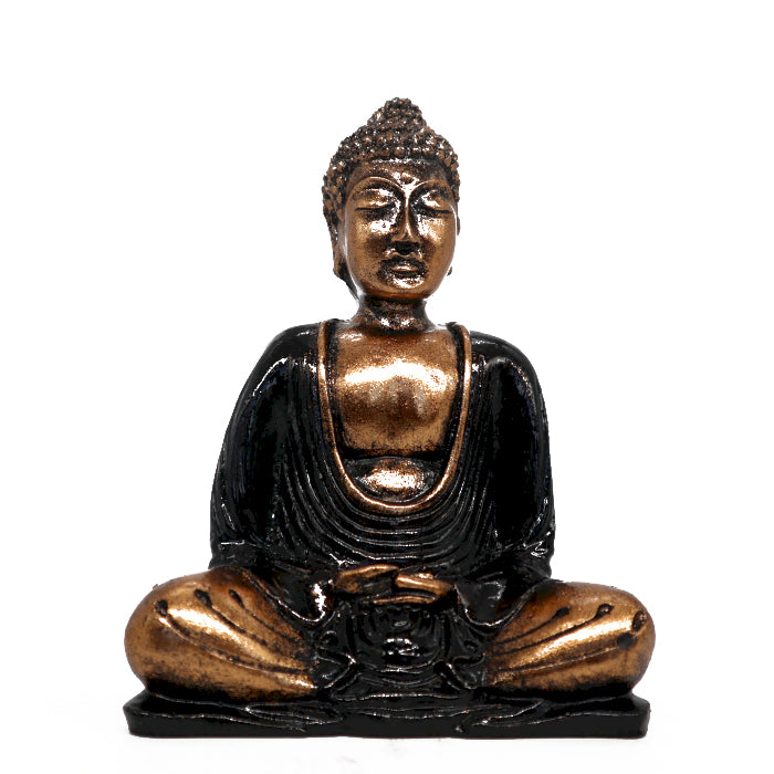 Buddha Negro y Oro- Med