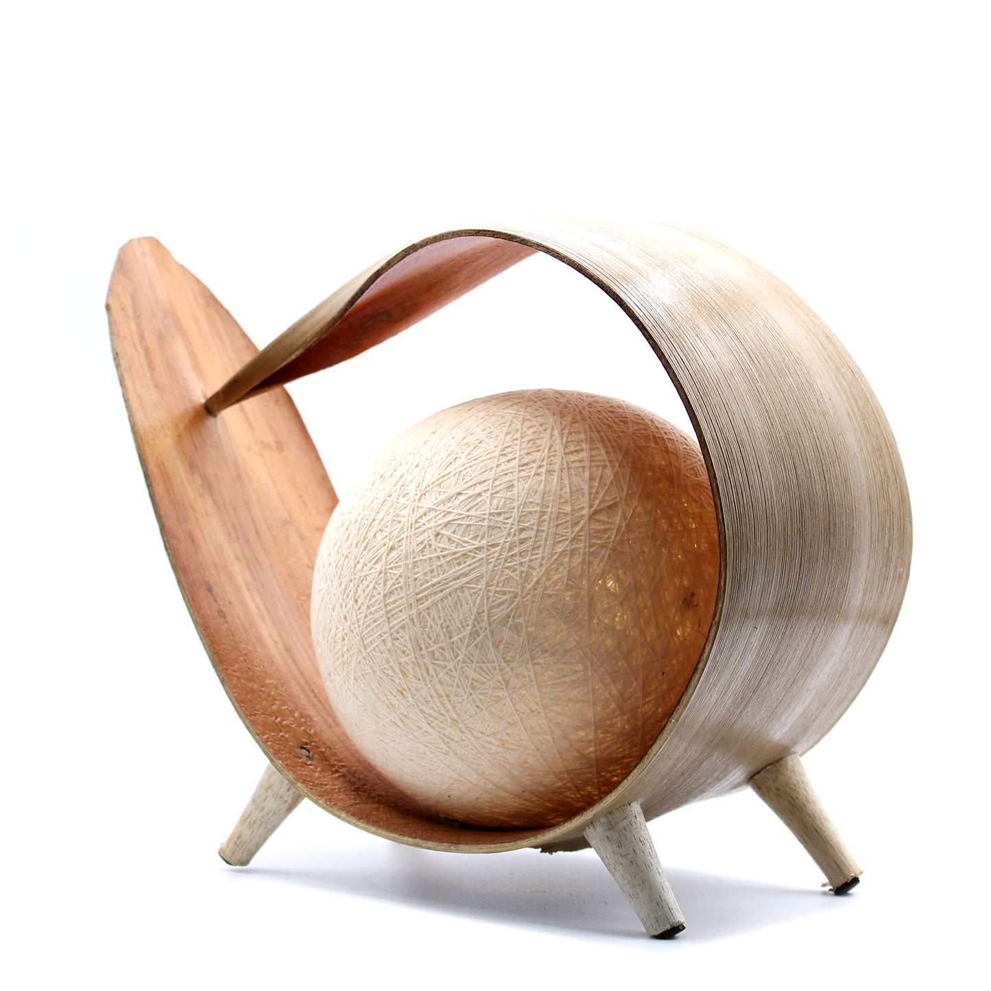 Natural Coconut Lamp - Bucle Natural