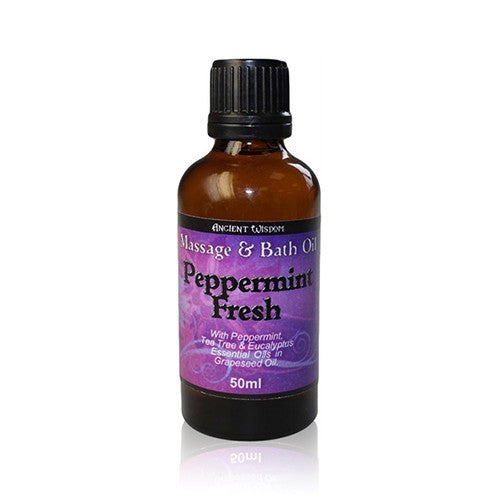 Huile de Massage 50ml - Menthe Fraîche