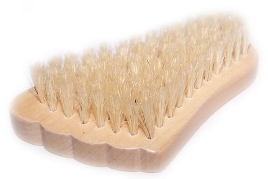 Mini brosse en forme de pied