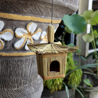 Petite boîte carrée pour oiseaux 18x13cm