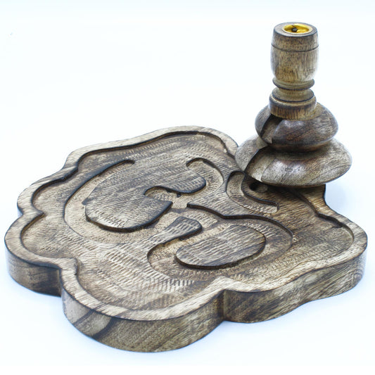 Lrg Mango Wood Inverse Burner - Ohm