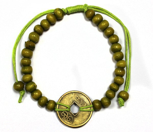 Bracelets Feng Shui - Bleu Vert