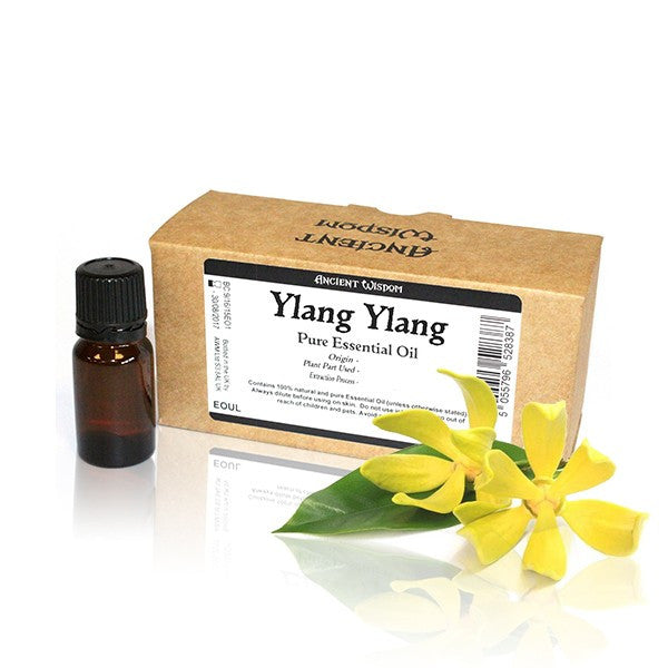 10ml huile essentielle sans étiquette ylang ylang