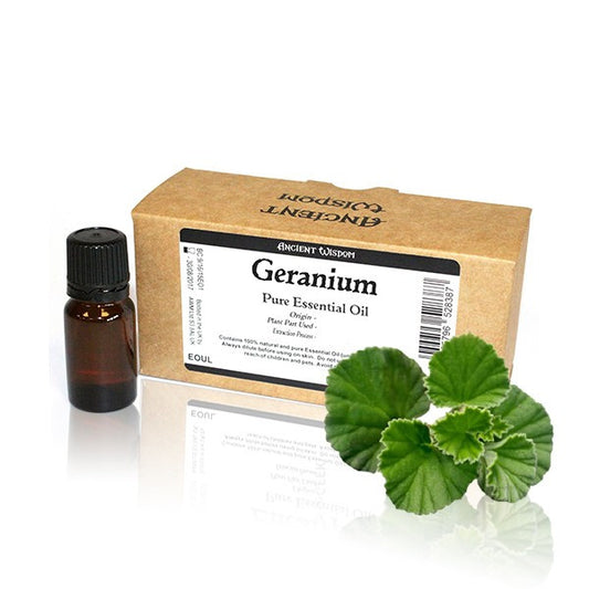 10ml Huile essentielle sans étiquette géranium