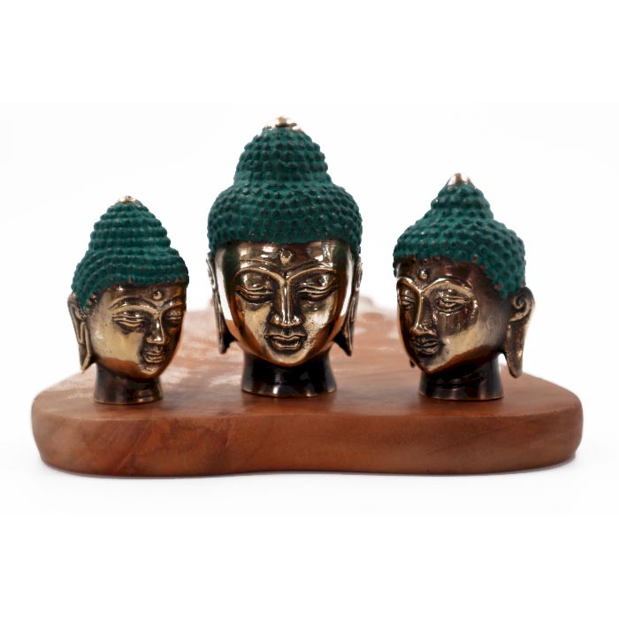 Game of 3 - Buddha Heads (various sizes)