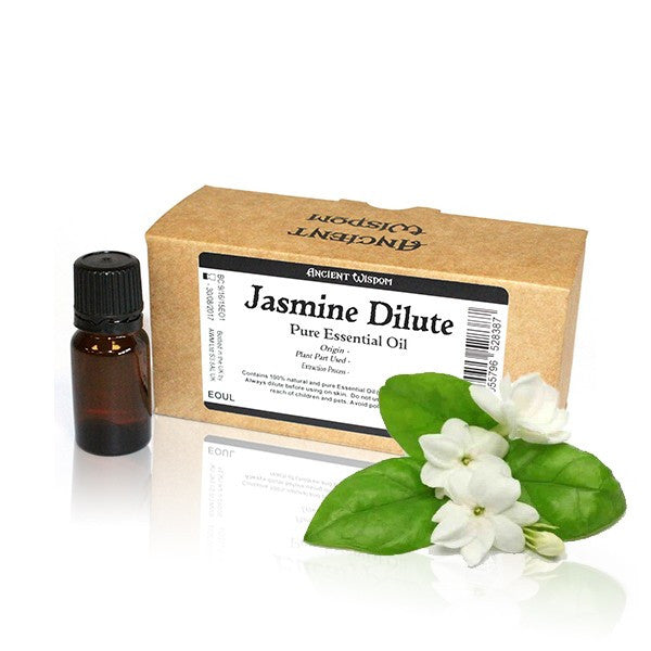 10ml Huile essentielle sans étiquette jasmin dilué