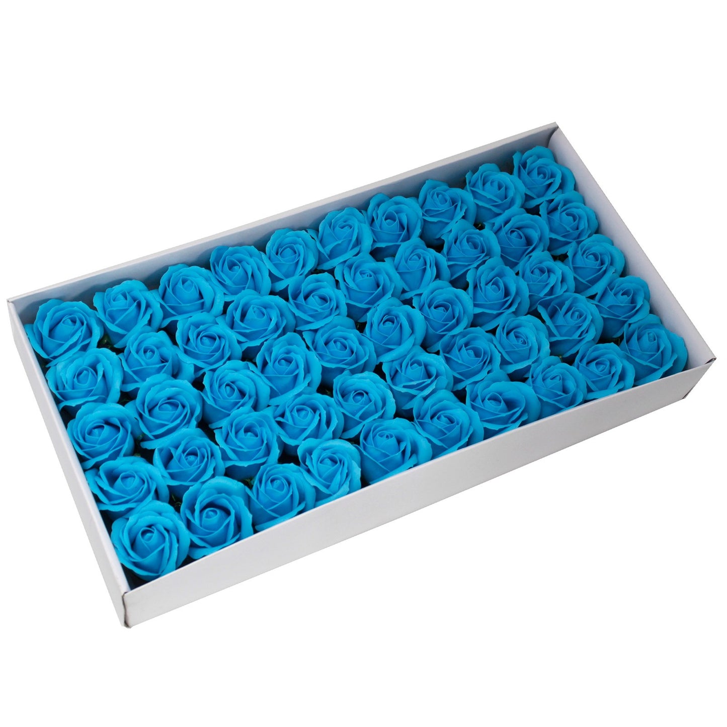 Medium deco crafts flower - blue