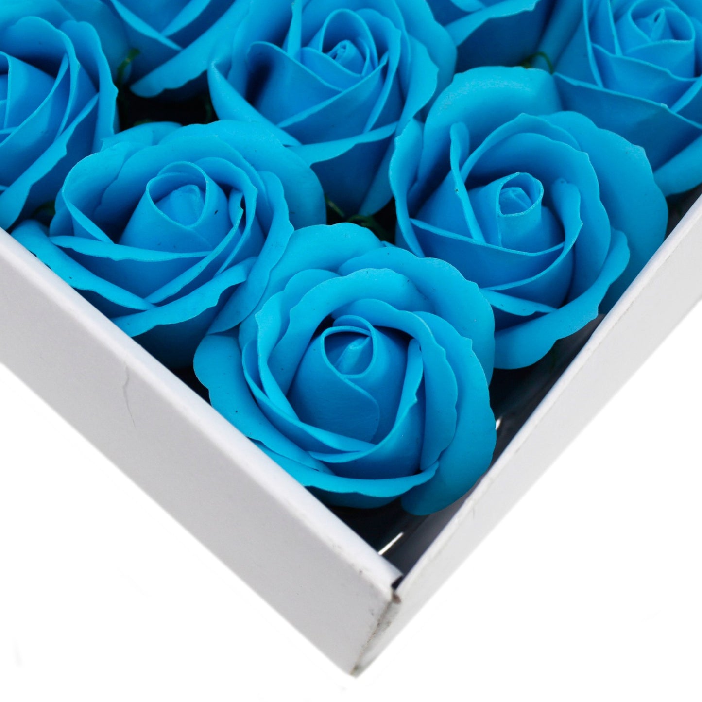 Medium deco crafts flower - blue