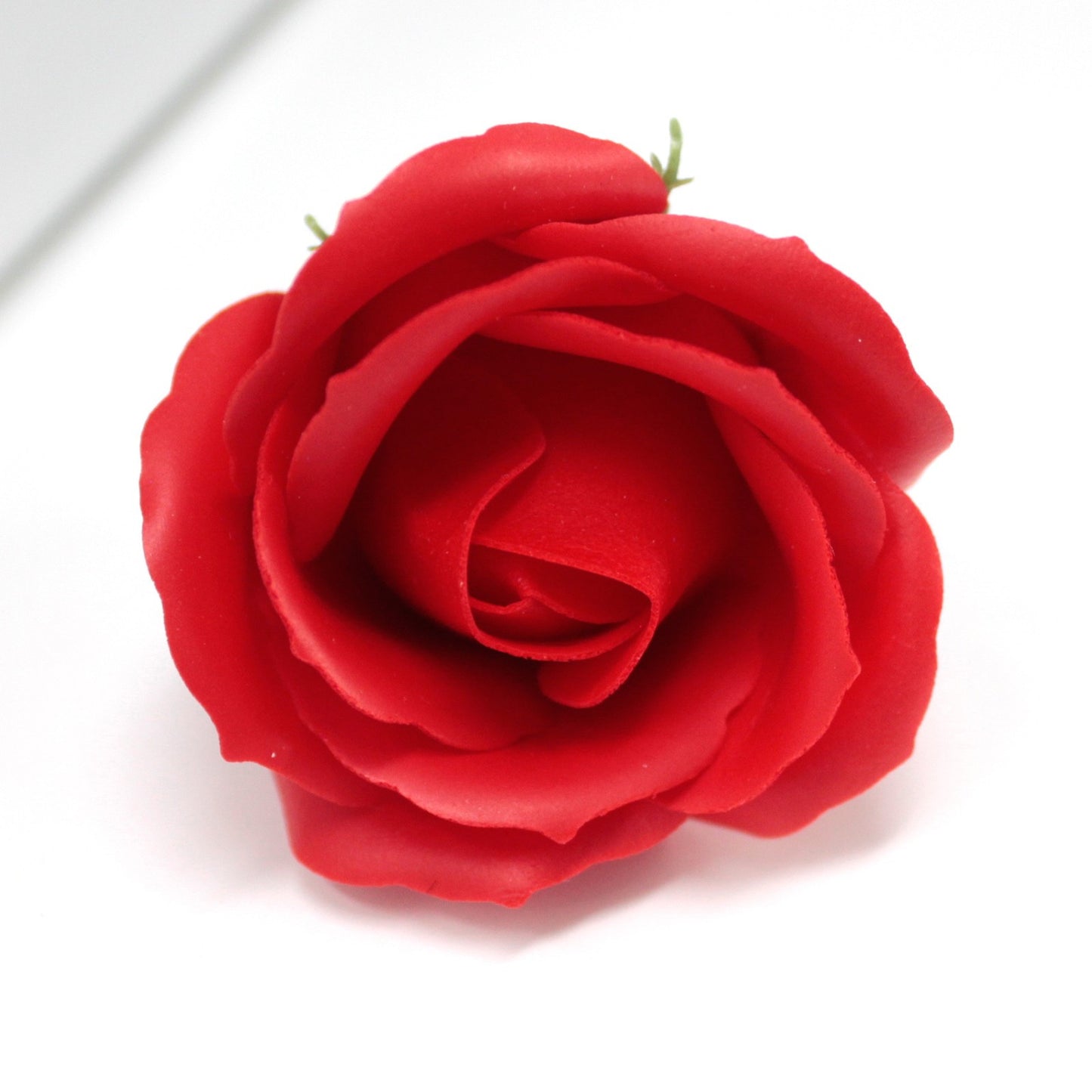 Medium deco crafts flower - red