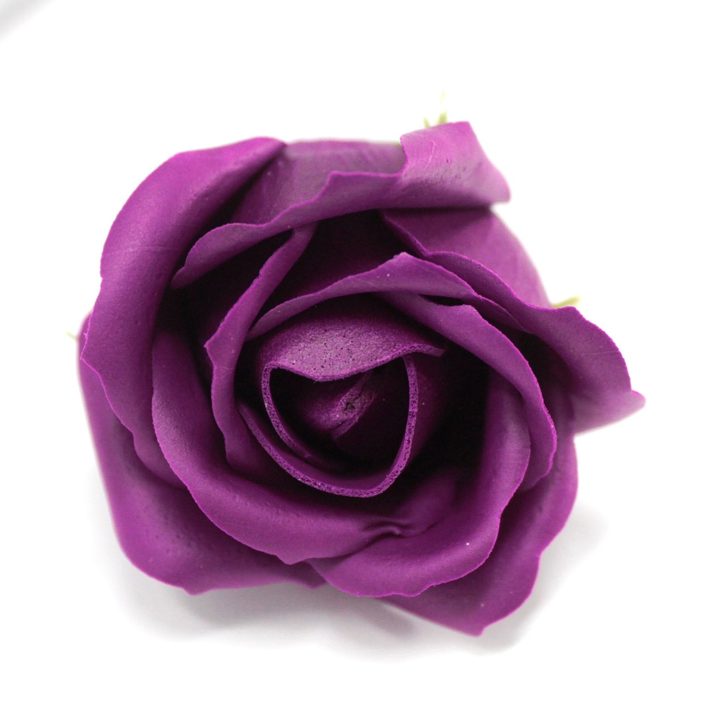 Medium deco handicrafts flower - dark violet