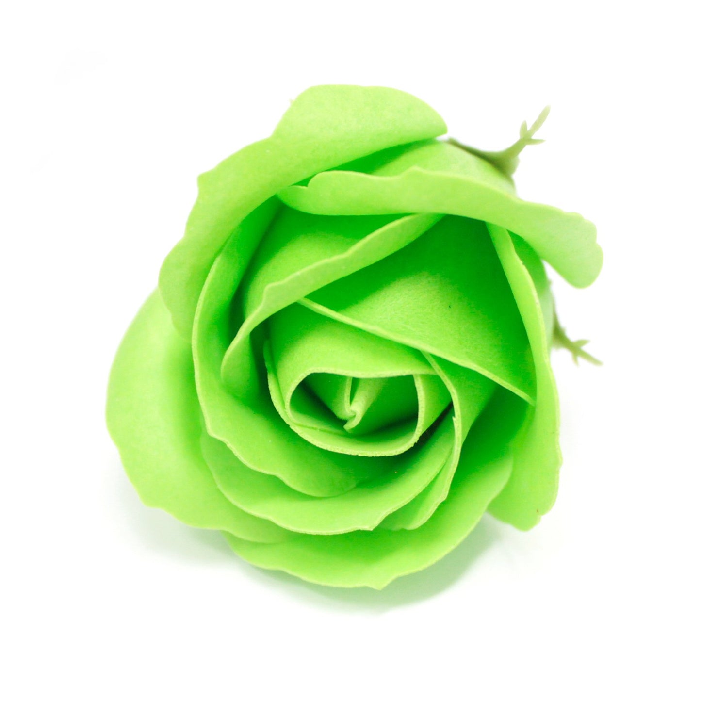 Medium deco crafts flower - green