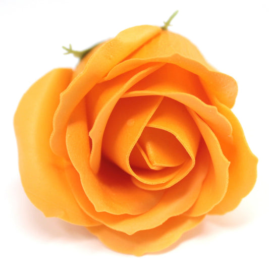 Medium deco crafts flower - orange