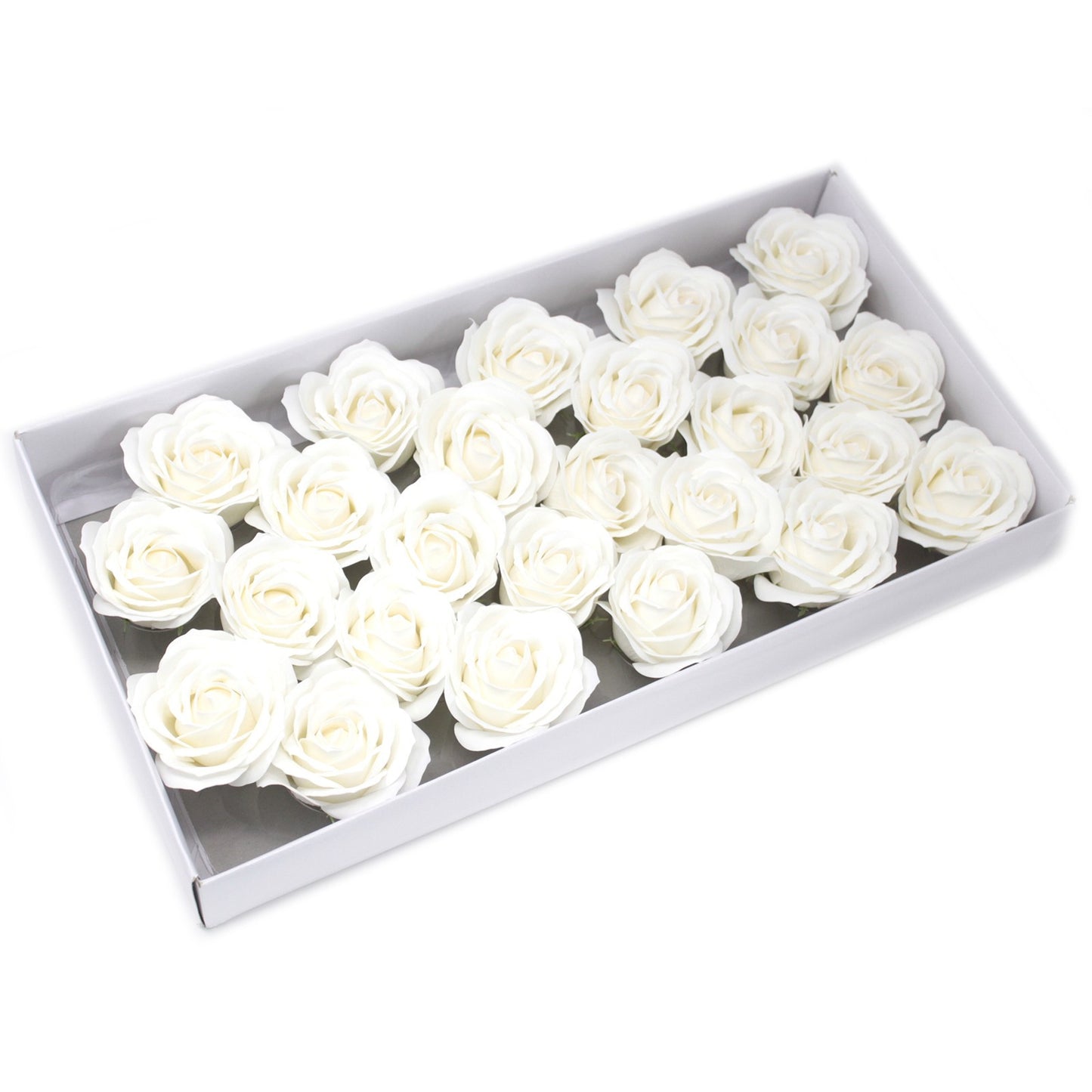 Large deco crafts flower - white