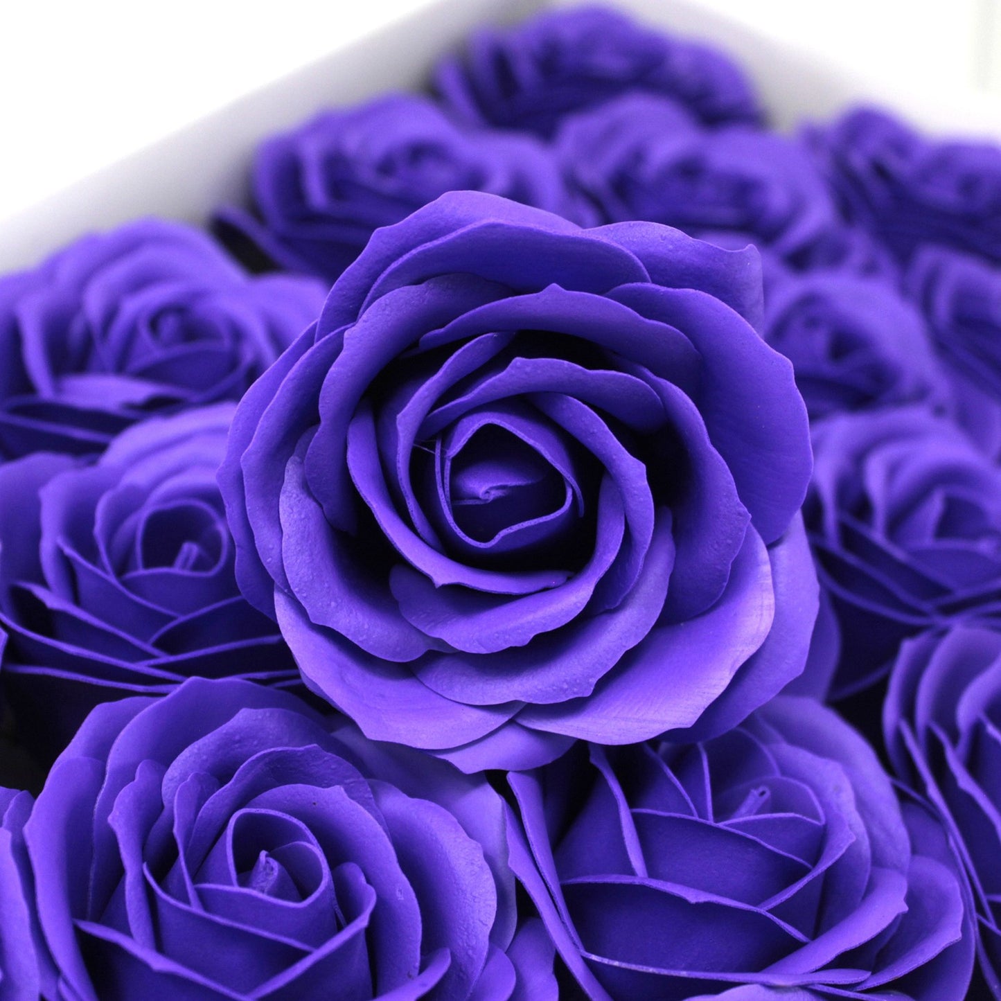 Grande fleur artisanale déco - violette