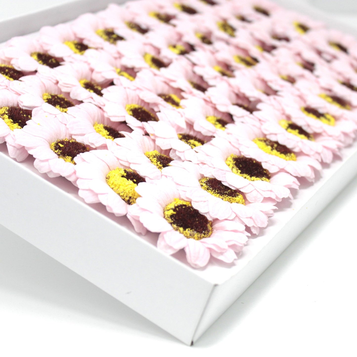 Sunflower flower medium deco crafts - pink