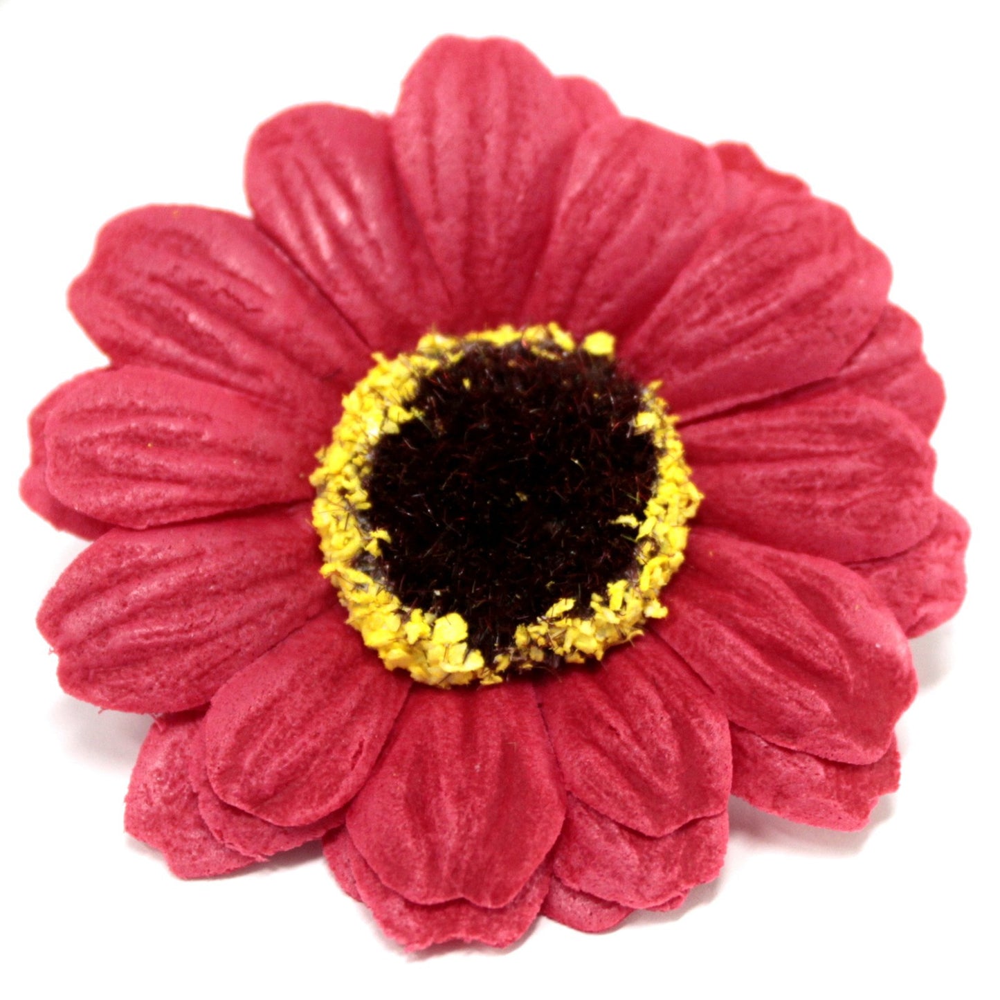 Sunflower flower medium deco crafts - red