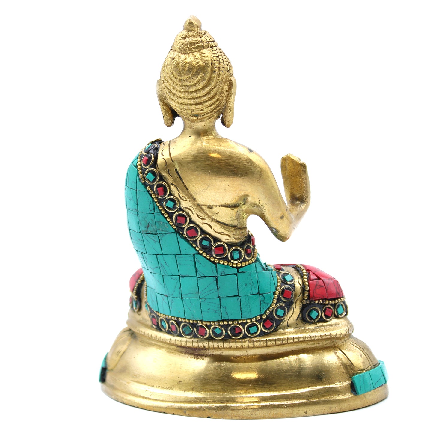 Figure de Bouddha en Laiton - Bendición - 15cm