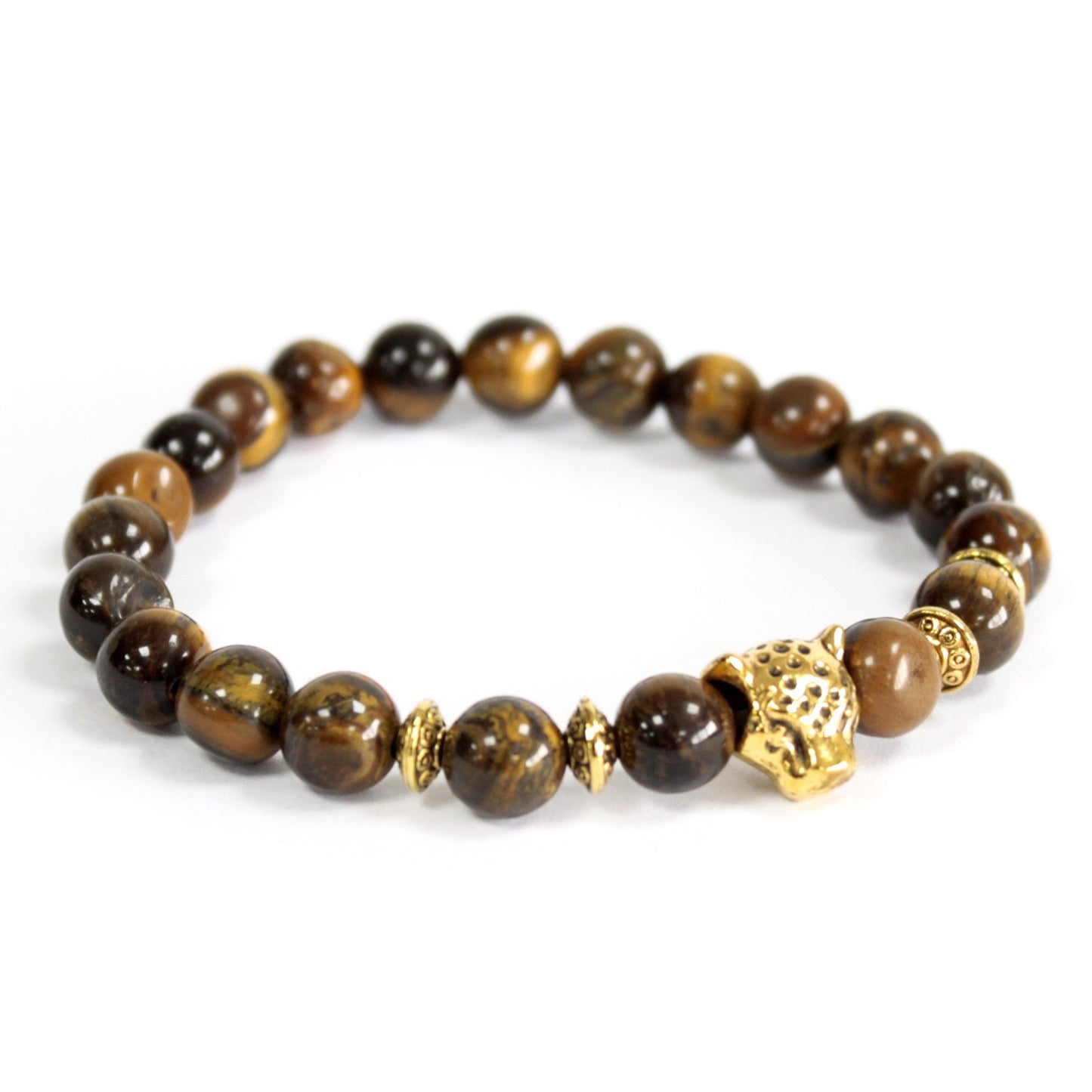 Golden tiger / Tiger eye - Precious stone bracelet