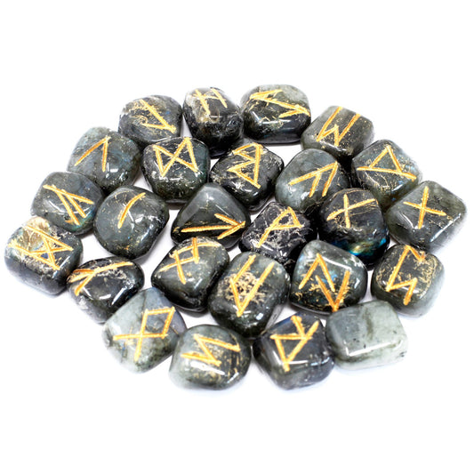 Runa de la India game on bags -Labradorite