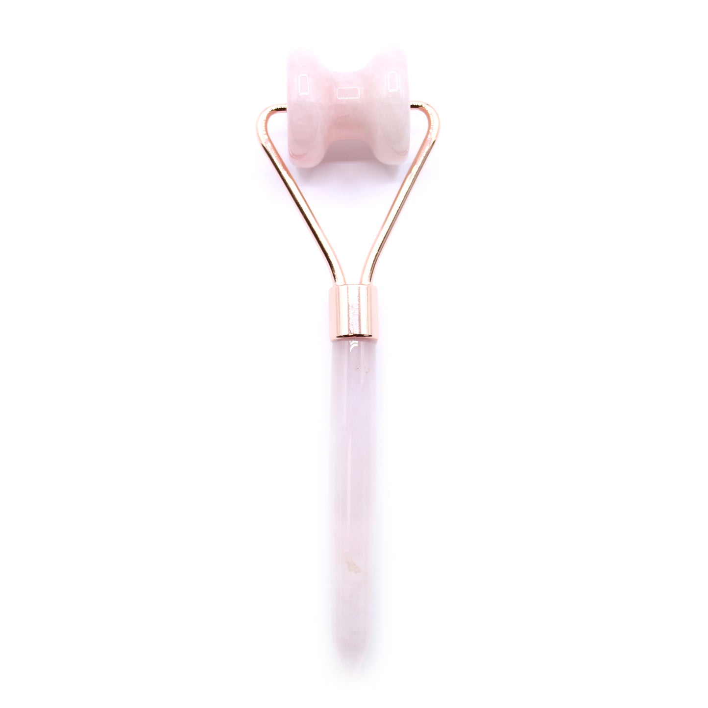 Tige Visage Pierres Précieuses - Quartz Rose