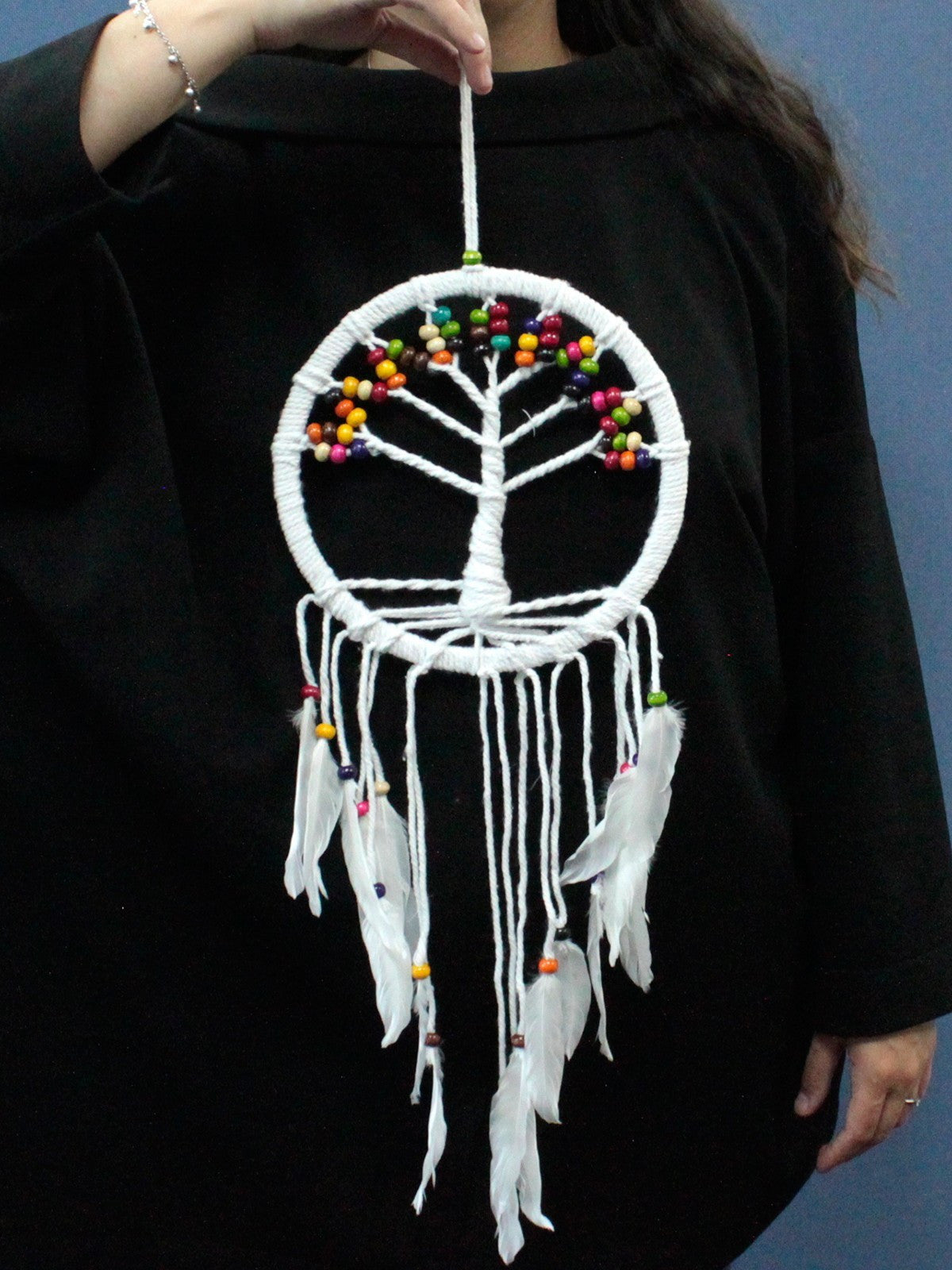 Tree of life Atrapasueños - Cotton 22cm (made)