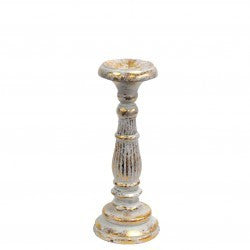 Small Candelabra - White Gold