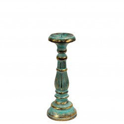 Candelabro Pequeño - Turquois Gold