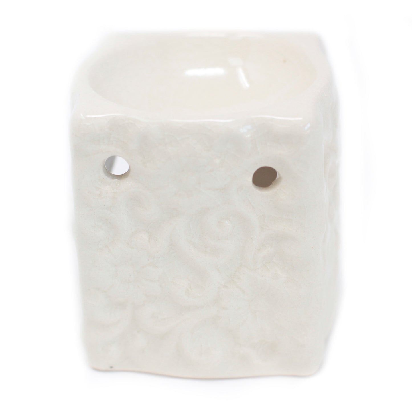 Classic Rustic Burner - Square Floral (Assorted Colors)