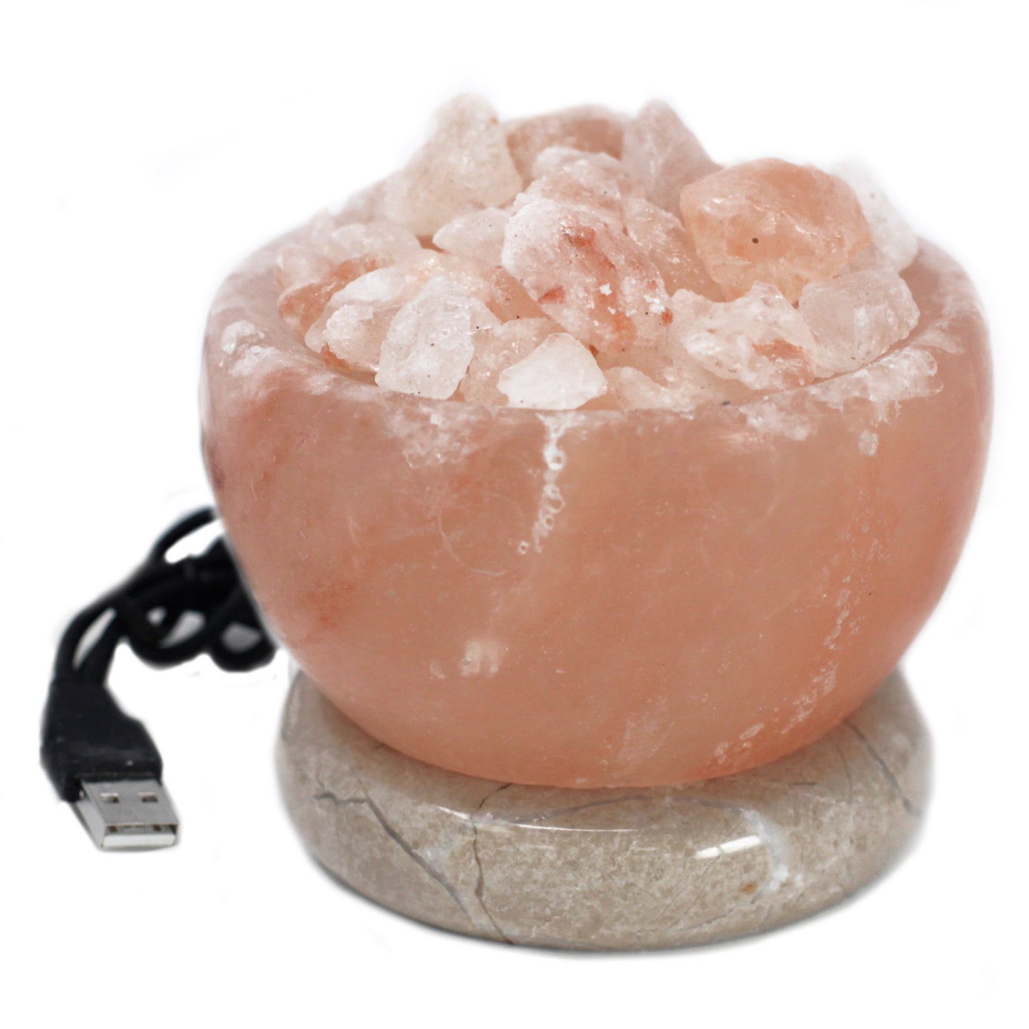 USB salt lamp - Fire source