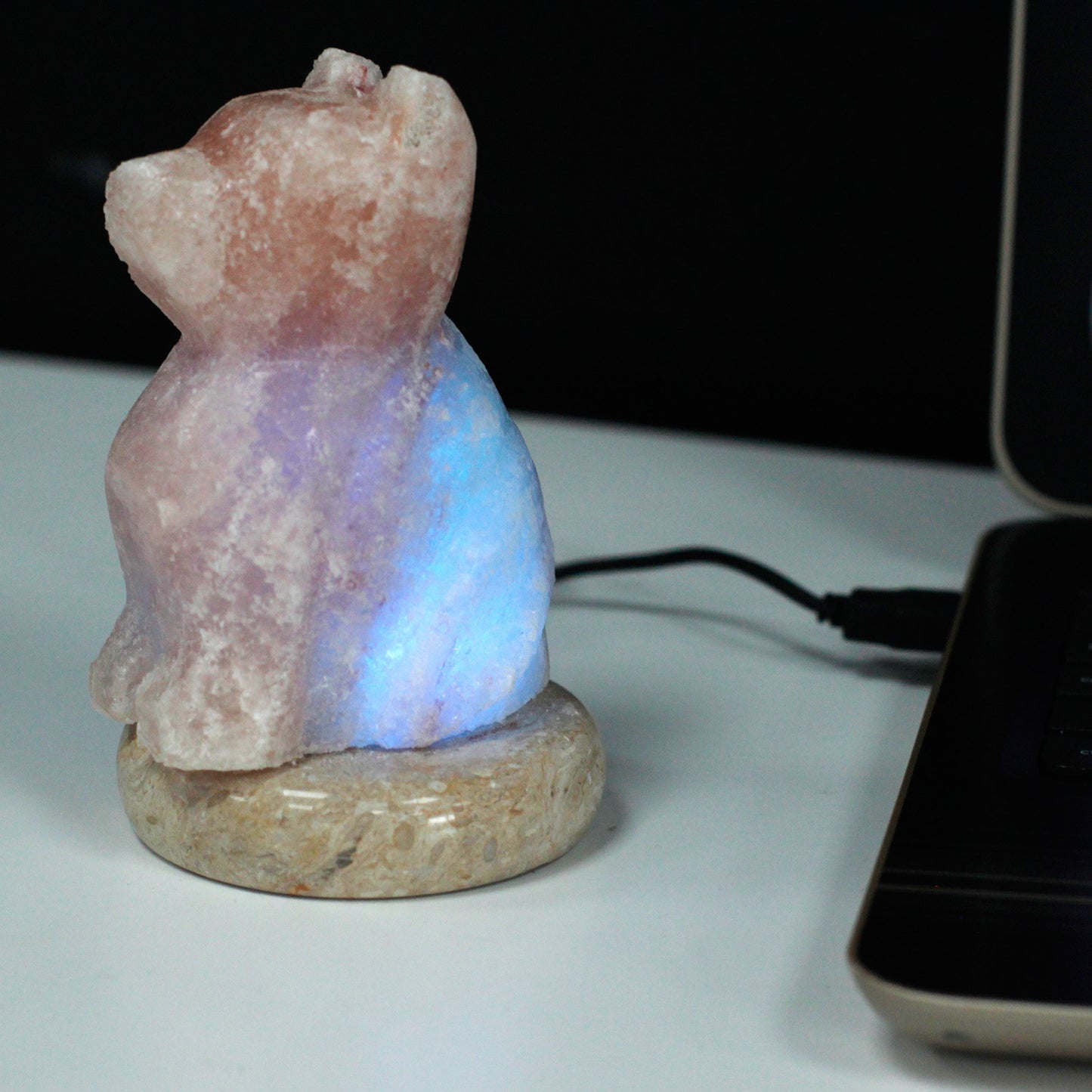 USB salt lamp - Dog