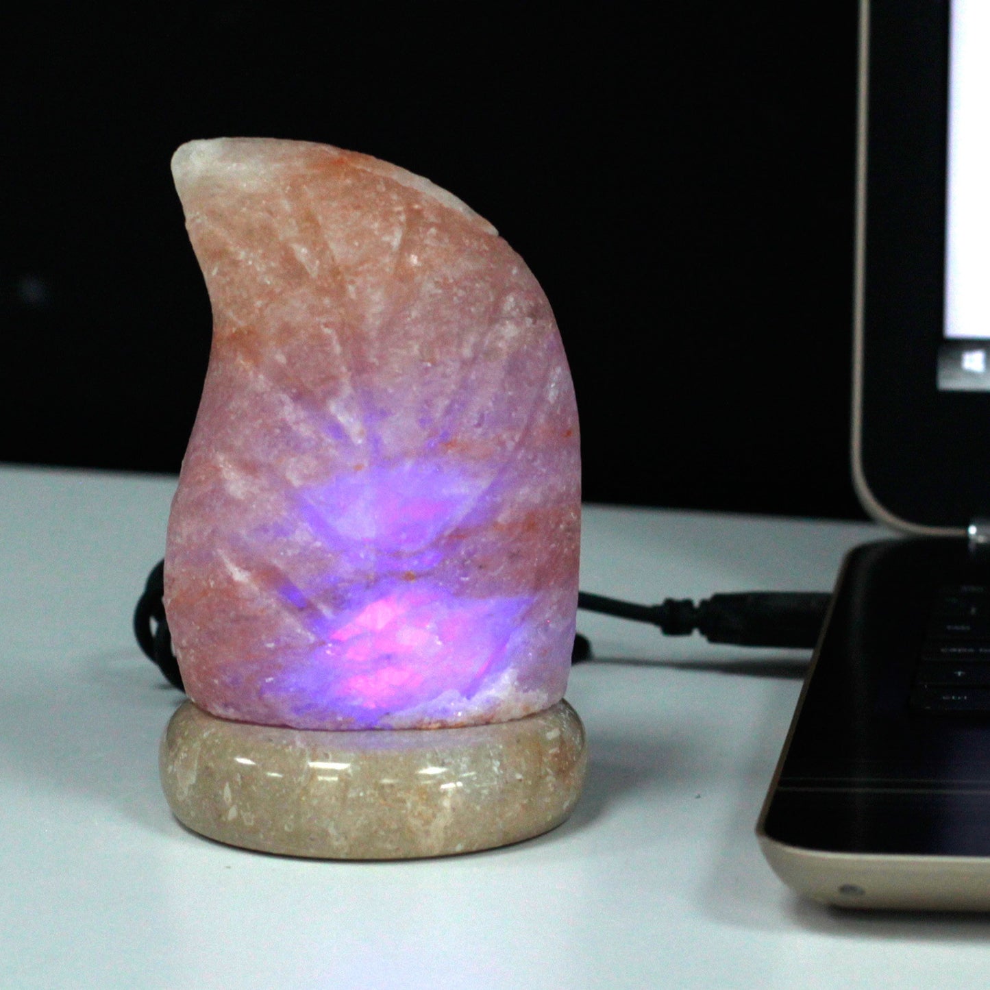 USB salt lamp - Hoja