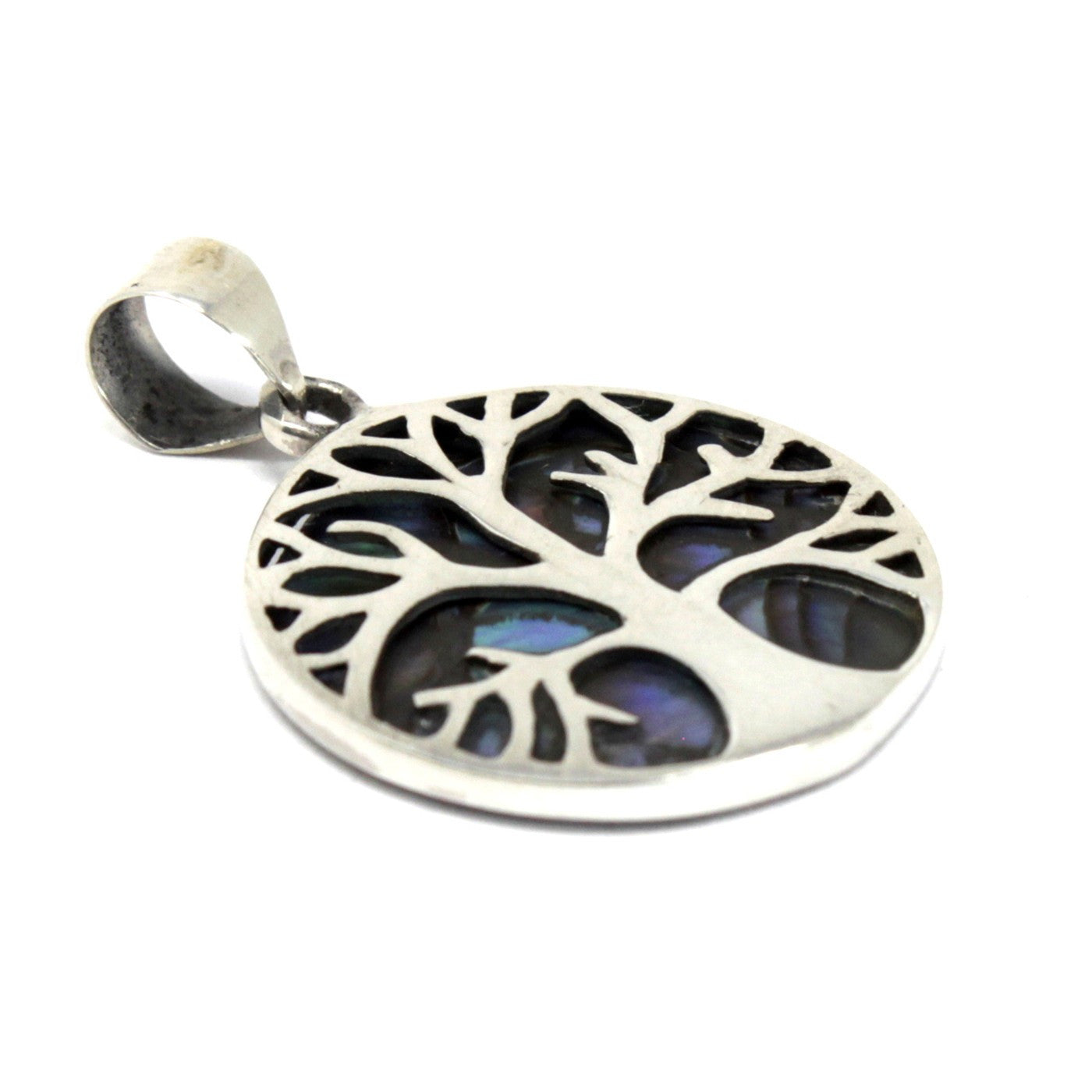 Tree of Life Silver Hanging 22mm - Abulón