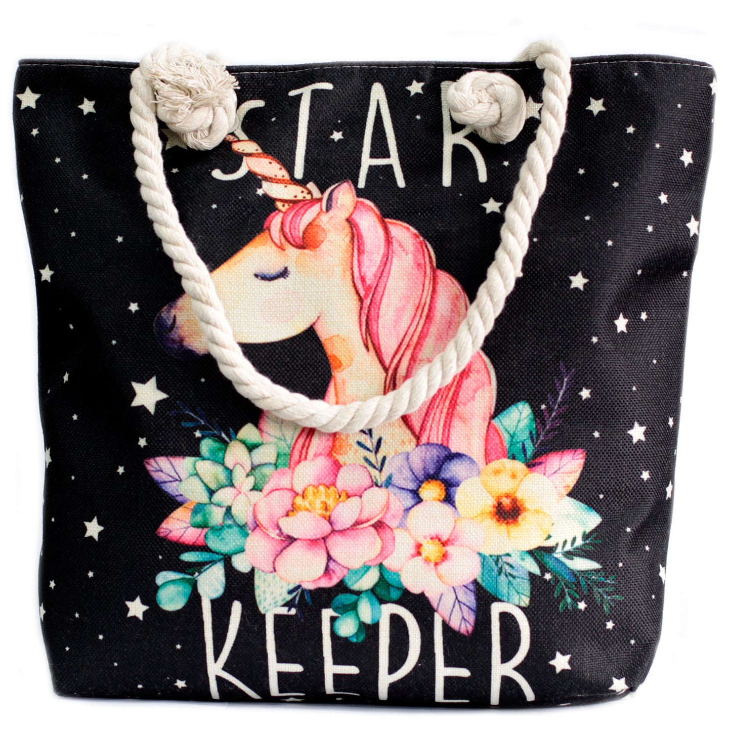 Shopper bag with wing - unicornio