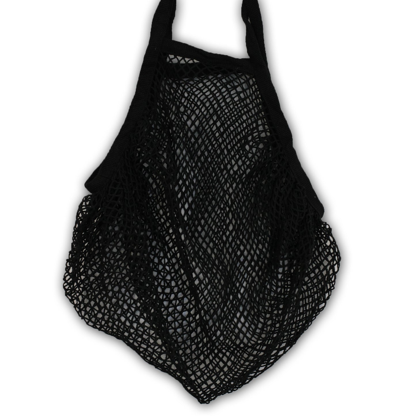 Pure Cotton Shopping Bag - Black