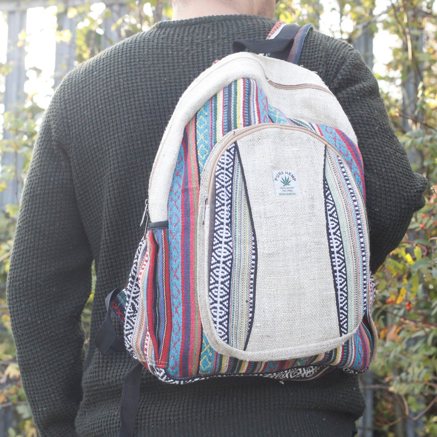 Large Backpack - Canamo and cotton (Surtido)