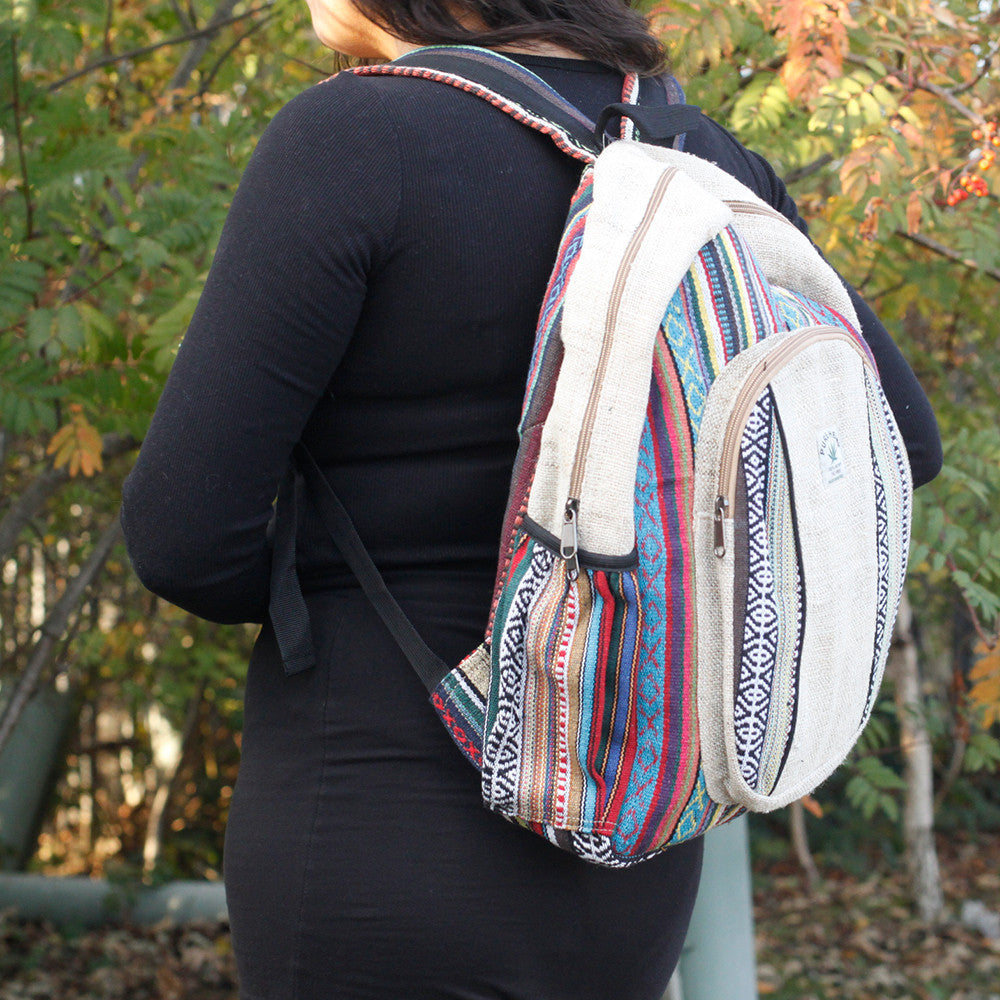 Large Backpack - Canamo and cotton (Surtido)