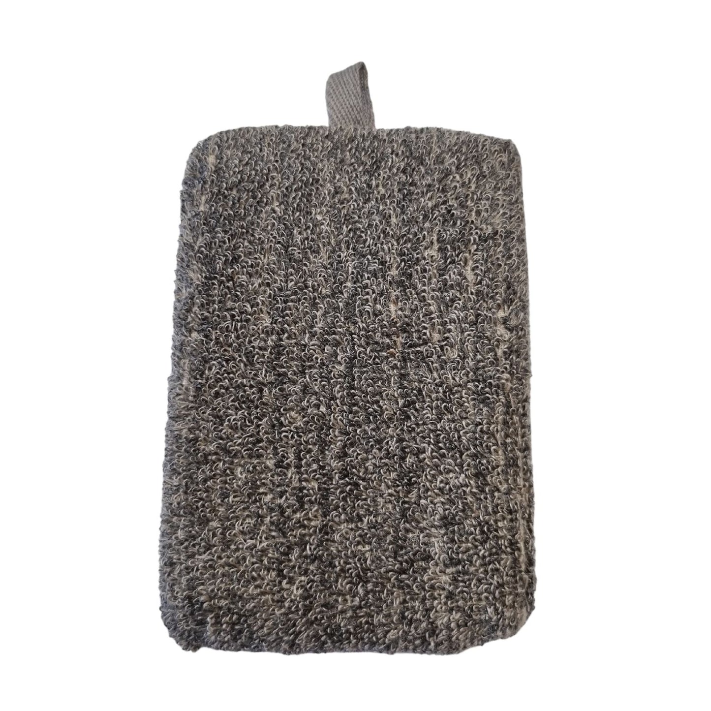 Bamboo &amp; Lino Bath Sponge - Carbon