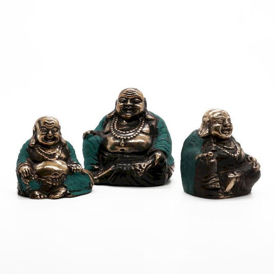 Jeu de 3 - Happy Buddhas (tailles assorties)