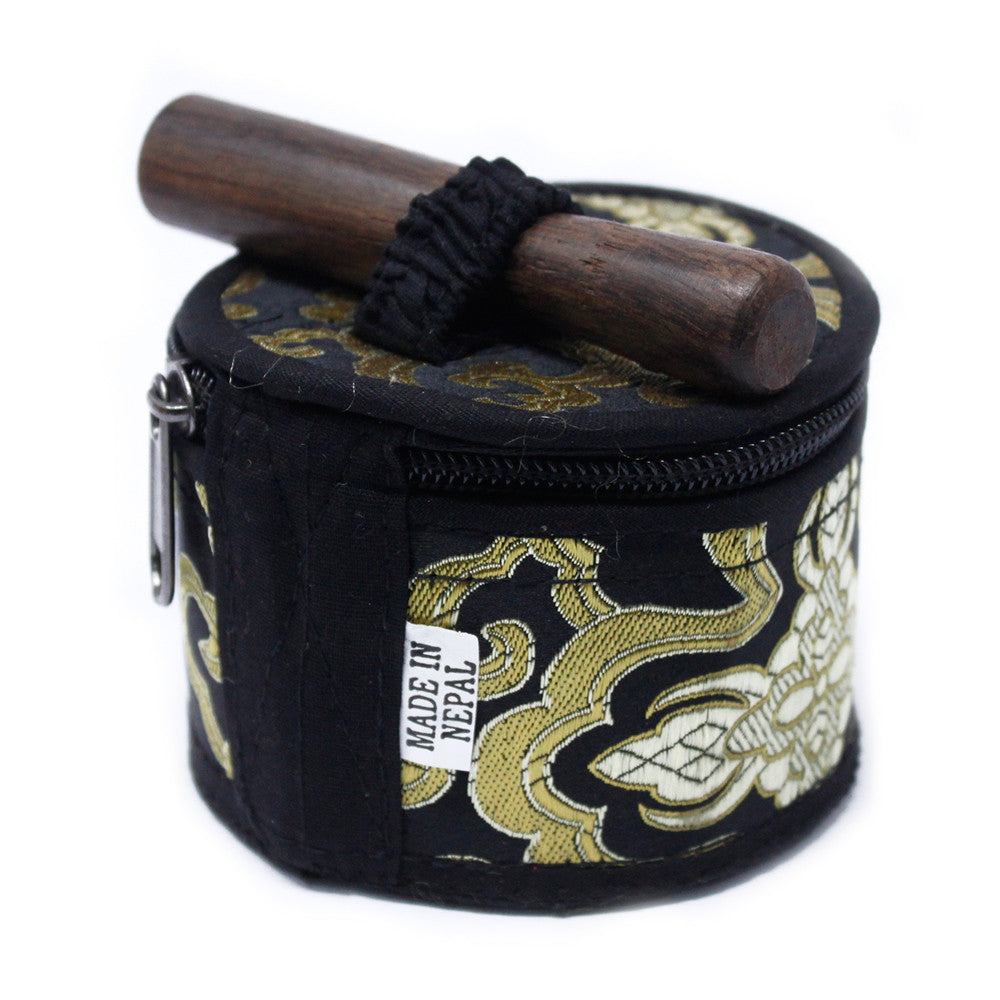 Mini Tibetan Cuenco Gift Set - Black