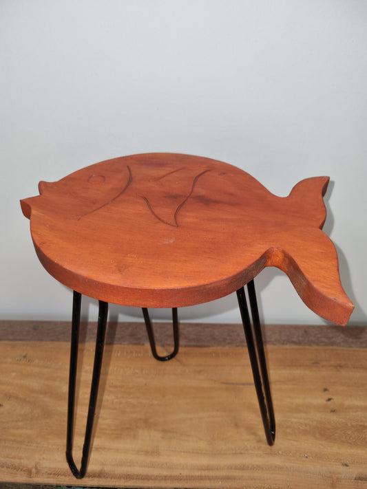 Table en Bois Albasienne - Terre Cuite