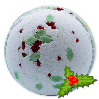 Christmas bath bomb - Baya de Acebo and Muérdago