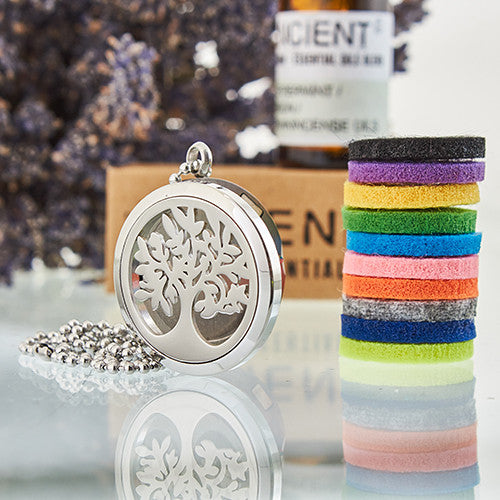 Aromatherapy diffuser collar 30mm - Árbol de la vida