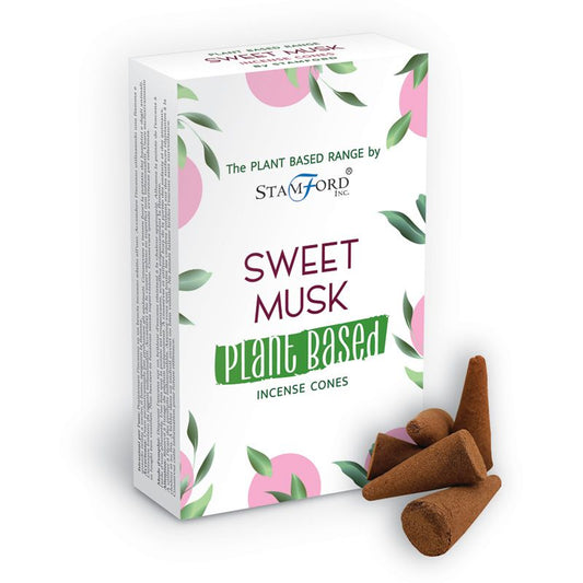 Herbal Incense Cones - Almizcle Dulce