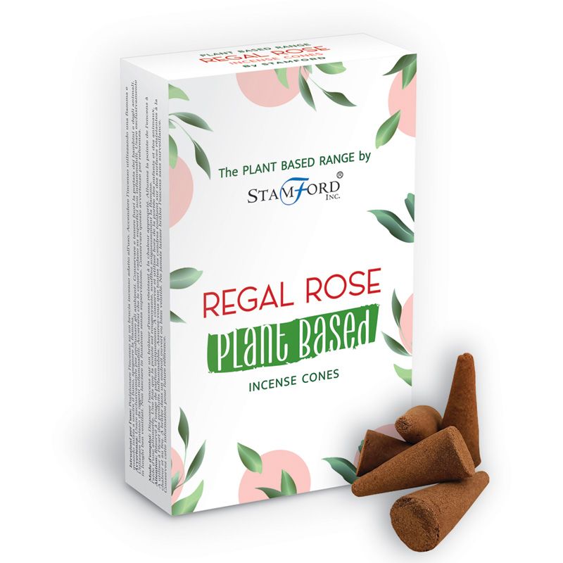 Herbal Incense Cones - Royal Rose